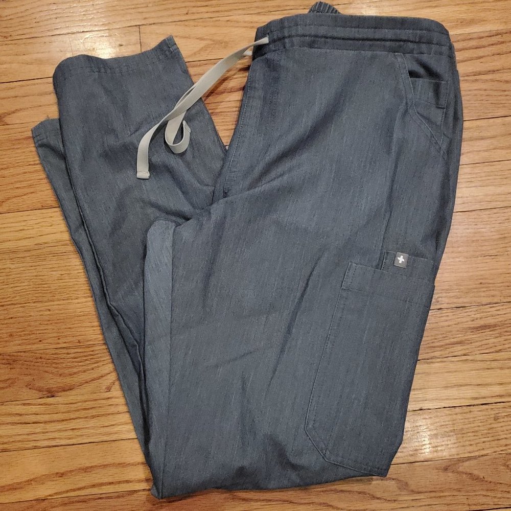 Heather Denim Yola Figs pants